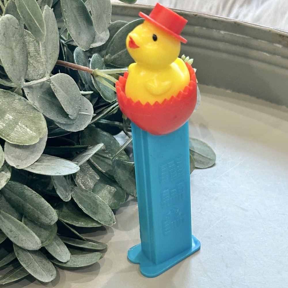 Vintage Easter Chick Pez Dispensers - Made In Hungary